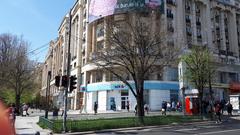 Banca Comercială Română building in Unirii Square, Bucharest