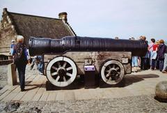 Mons Meg medieval cannon at Edinburgh Castle