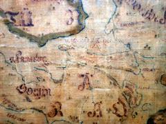 Malmvik Carl Gripenhielm's Mälarkarta map from 1689 showing detailed geographical features