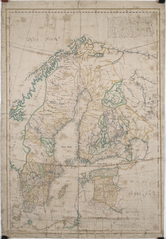 General Map of the Swedish Kingdom, 1688, detailed historic map by Carl Gripenhielm