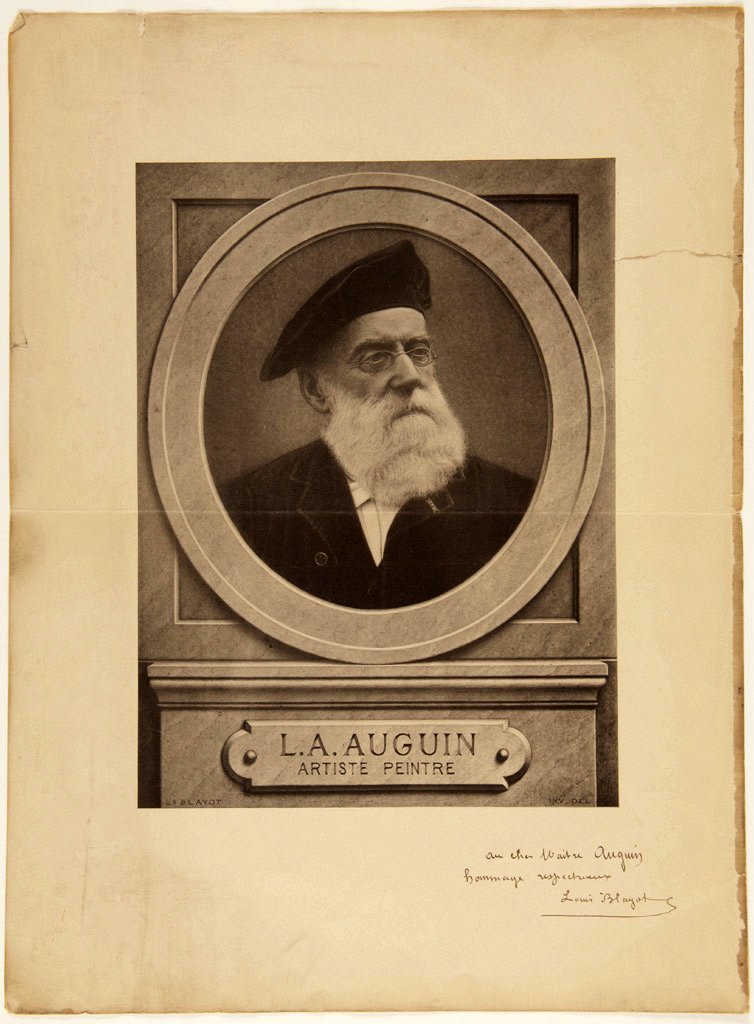 Portrait of Auguin by Blayot Louis