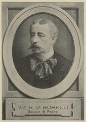 Portrait of Raymond de Borrelli, French soldier and poet
