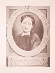 Portrait medallion of Eugénie de Santa-Coloma