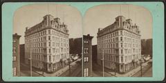 Grand Hotel at the corner of Broadway and 31st Street historical black and white photo