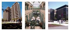UIC College of Engineering three main buildings exterior view
