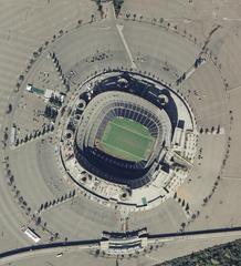 Qualcomm Stadium football field in San Diego during November 2003