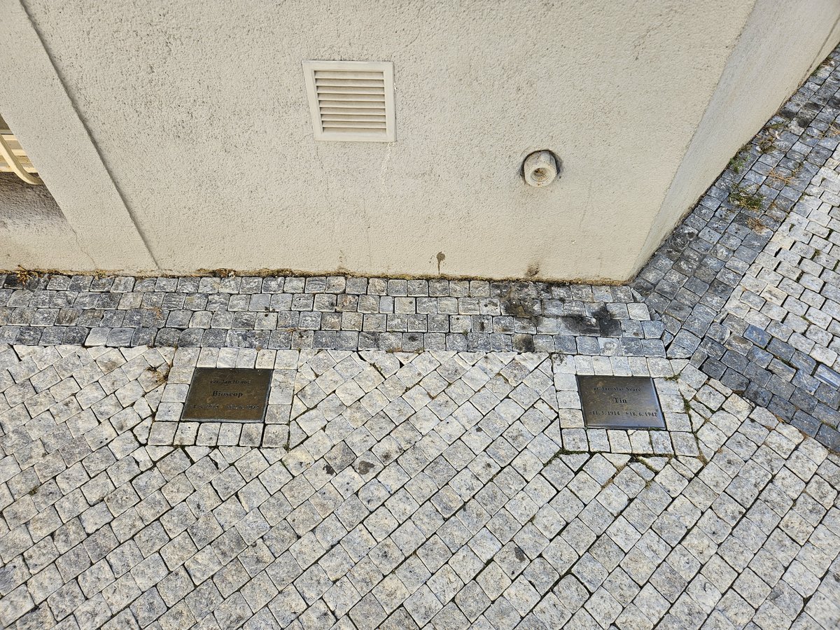Pražská Resslova Street and surrounding objects in Prague