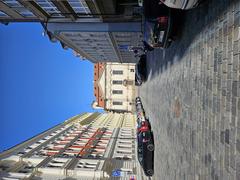Pražská Resslova street and surroundings in Prague