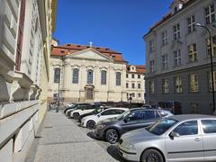 Pražská Resslova street and surroundings in Prague