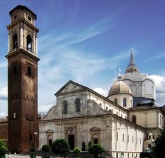 Turin Cathedral Duomo with clear sky