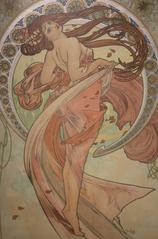 Portrait of Alphonse Mucha in Prague