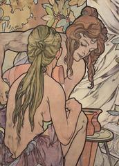 Portrait of Alphonse Mucha in Prague