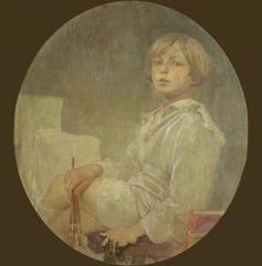 Portrait of Jiri by Alfons Mucha