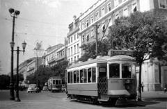 Traditional Lisbon trams known as 'Bondes de Lisboa'