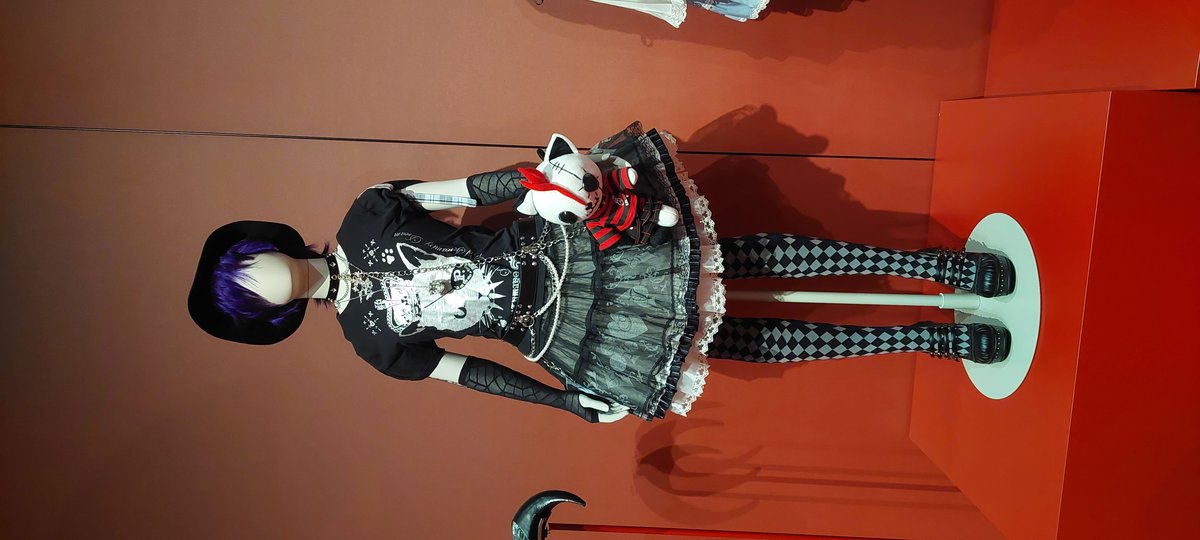 Sculpture at the exhibition 'Els mons d'Alícia' at CaixaForum Barcelona