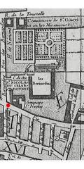 Historical map of Plan de Deharme in Les Bernardins