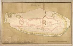 Castillo de San Antón military fortress in La Coruña, 18th century construction