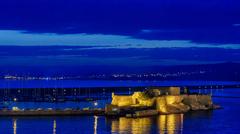 16th-century fortress Castelo de Santo Antón overlooking the sea at the port entrance of A Coruña Spain