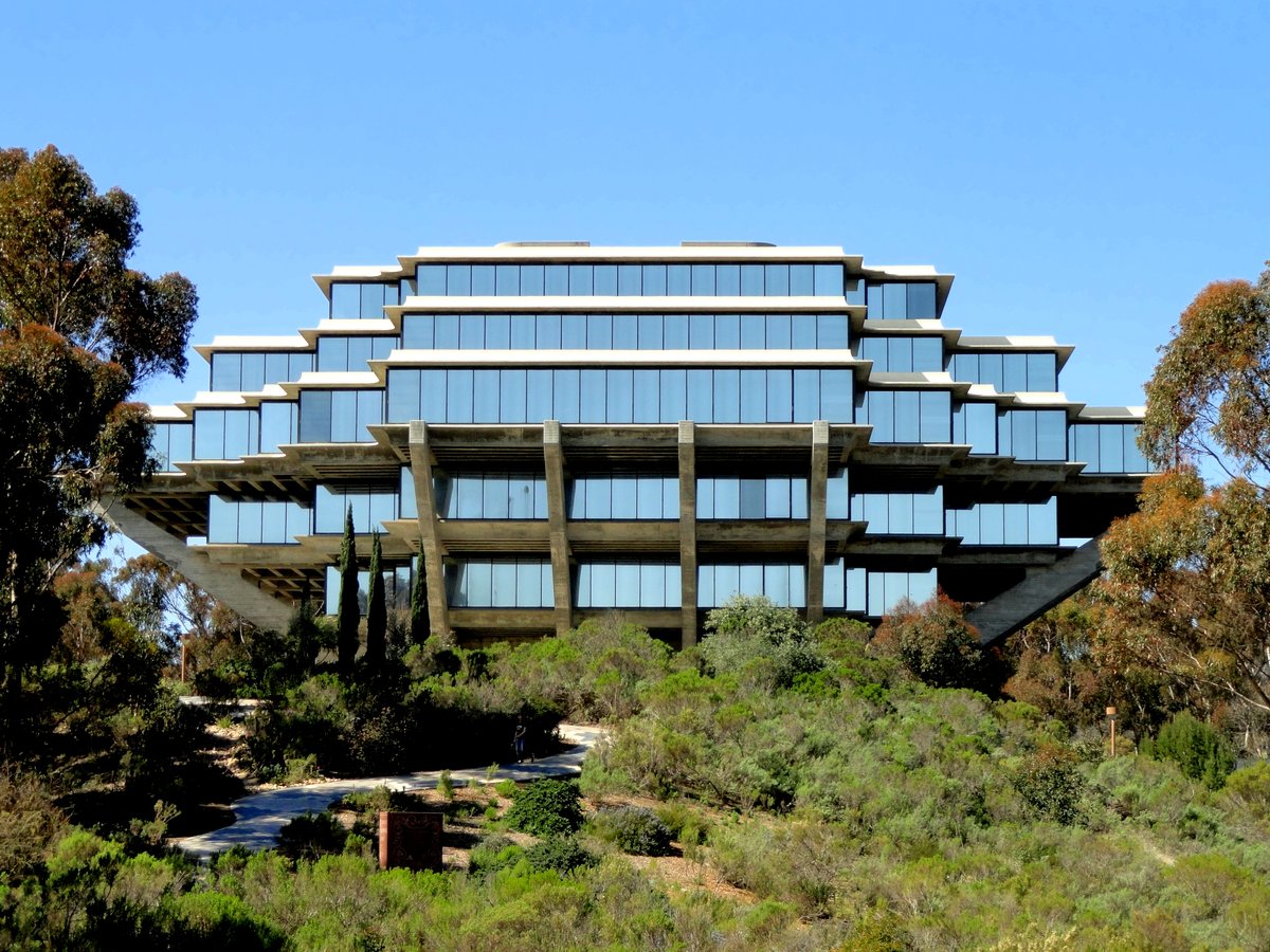 Geisel Library at the University of California San Diego