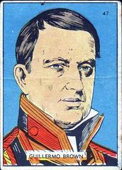 Portrait of Admiral William Brown, founding father of the Argentine Navy