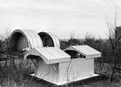 1938 Observatory building for precipitation measurements in Naples Italy