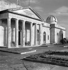 The Observatory building in Naples, Italy in 1938