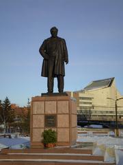 Portrait of Russian writer Viktor Petrovich Astafiyev