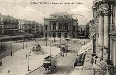 Montpellier Place de la Comédie with Le Théâtre building