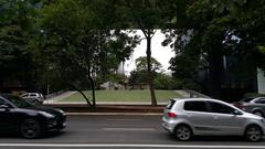 Bandeirista House of Itaim viewed from Brigadeiro Faria Lima Avenue in Itaim Bibi São Paulo