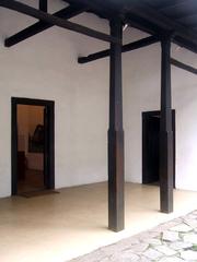 Traditional porch of Casa do Bandeirante in São Paulo, Brazil