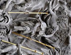 Stucco relief by Ottavio Mosto from circa 1695 on the Church of St. James