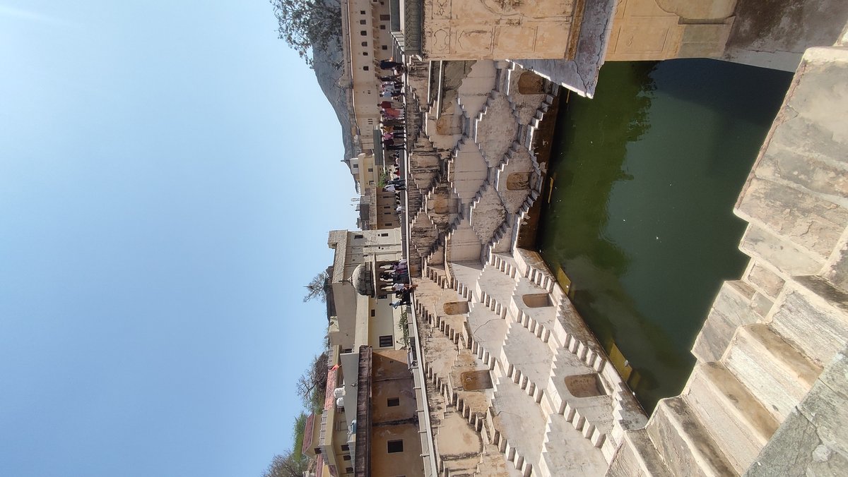 Panna Meena ka Kund stepwell near Amer Fort Jaipur