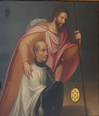 Portrait of Rodrigo Niño de Zapata as a donor