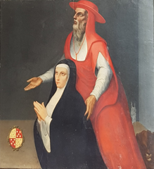 Portrait of Teresa de Guevara with Saint Jerome