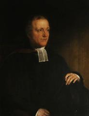 Portrait of Reverend John Hill Vice-Principal of St Edmund Hall