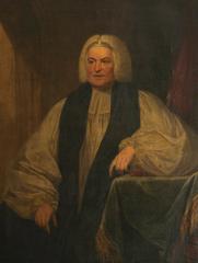 Portrait of The Most Reverend Thomas Secker, Bishop of Oxford and Archbishop of Canterbury by Joshua Reynolds