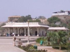 Anasāgar Lake view in Udaipur with serene waters and surrounding cityscape