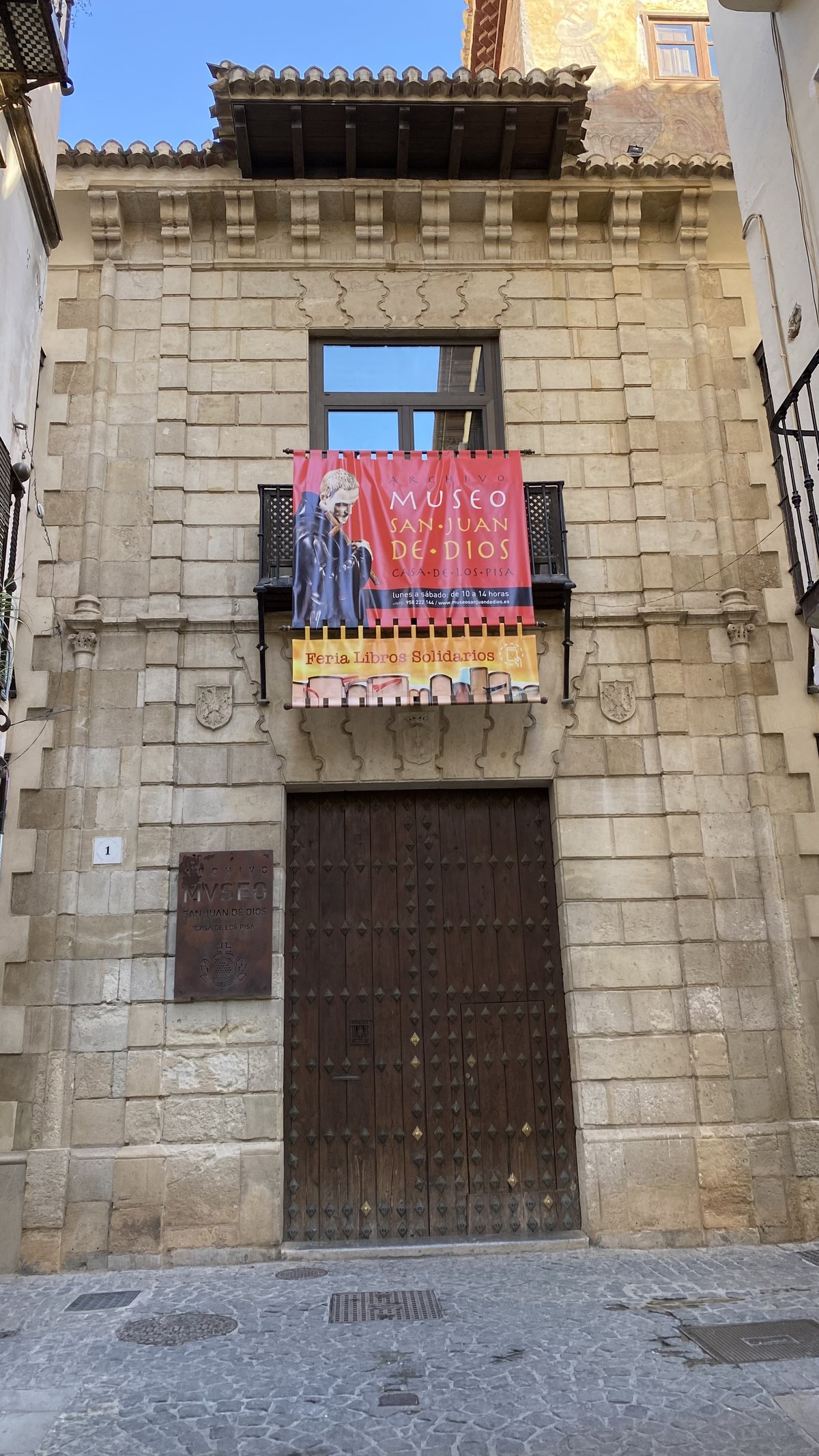 Casa De Los Pisa historic building in Granada Spain