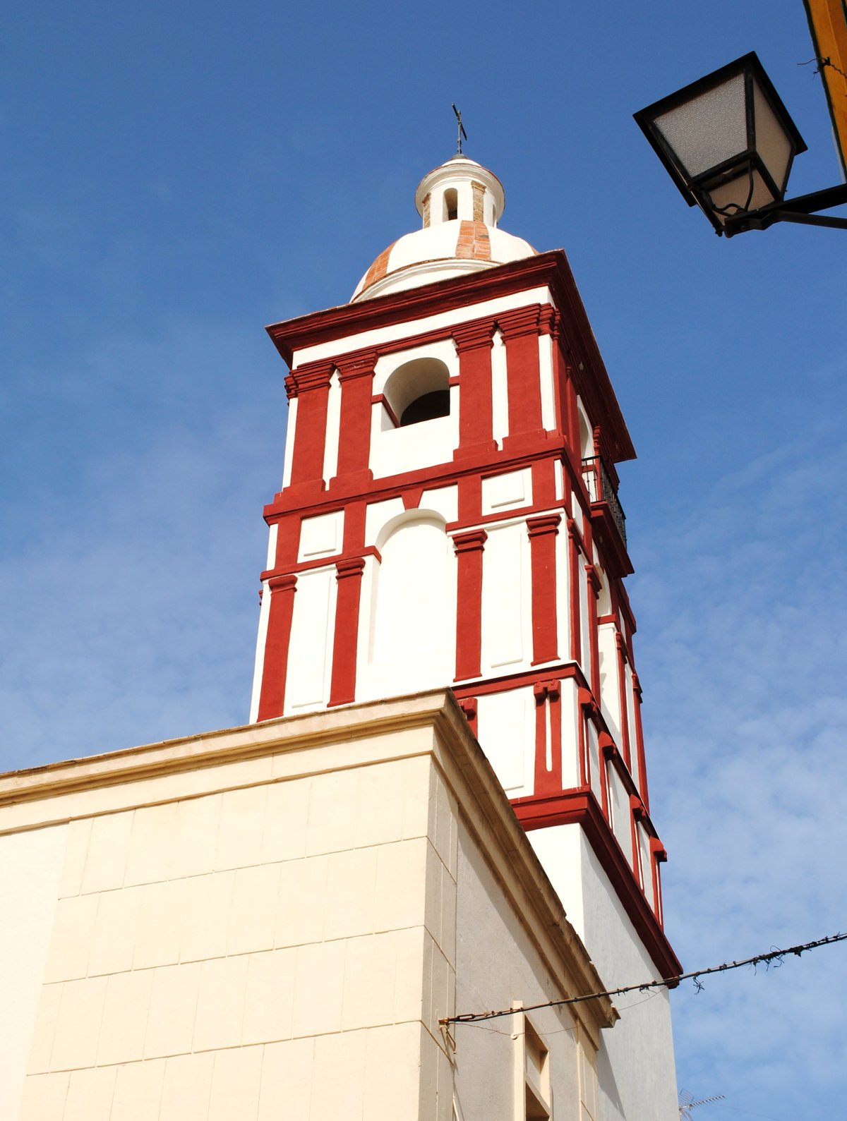 Torre Y Portada De La Iglesia De La Merced in Cádiz Spain