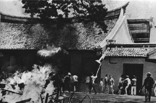 Embassy of China in Indonesia attacked during 1966 Indonesian mass killings
