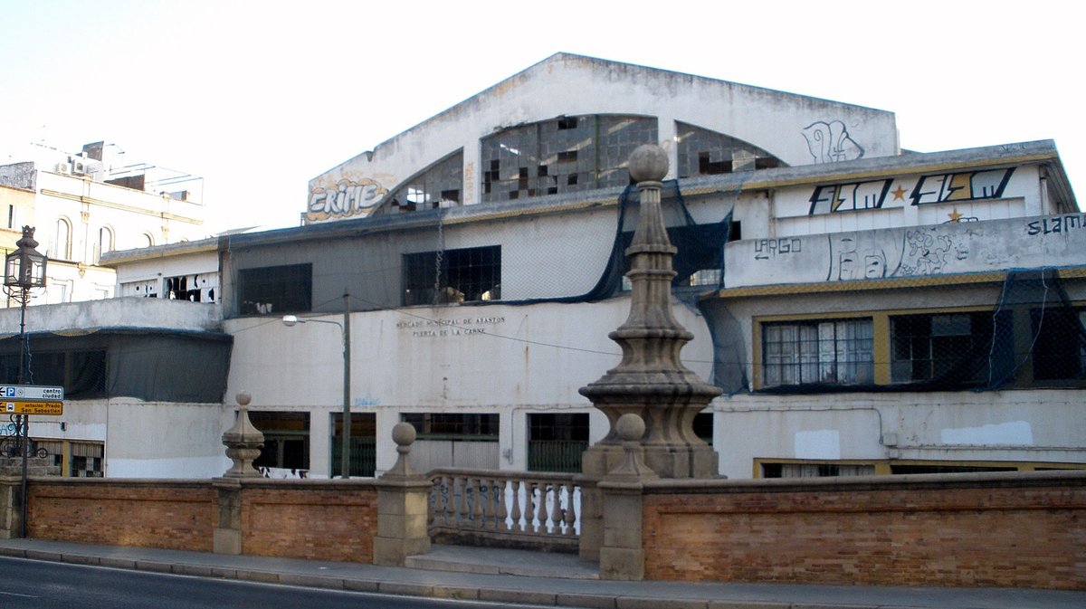 Old Puerta de la Carne Market in Seville
