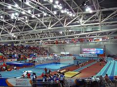 Torino's Oval indoor stadium during the 2009 European Athletics Indoor Championships