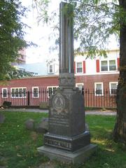 Prince Hall monument at Copp's Hill Burying Ground in Boston