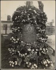Portrait of M. W. Prince Hall, founder of the Prince Hall Freemasonry, erected by M. W. Prince Hall Grand Lodge F and A.M. of Massachusetts in 1895