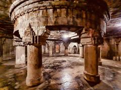 16-sided prison and torture chamber room in Man Singh Palace, Gwalior Fort, Madhya Pradesh
