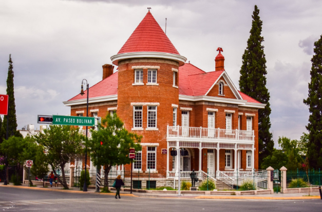 Quinta Touché building in Chihuahua City Mexico