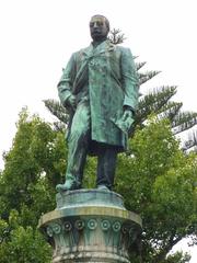 Monument to Daniel Carballo in Jardín de Méndez Núñez, A Coruña, Spain