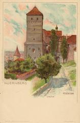 Heidenturm tower of Nuremberg Castle in Germany