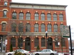 Historic former fire house at 1244 North Wells Street in Chicago