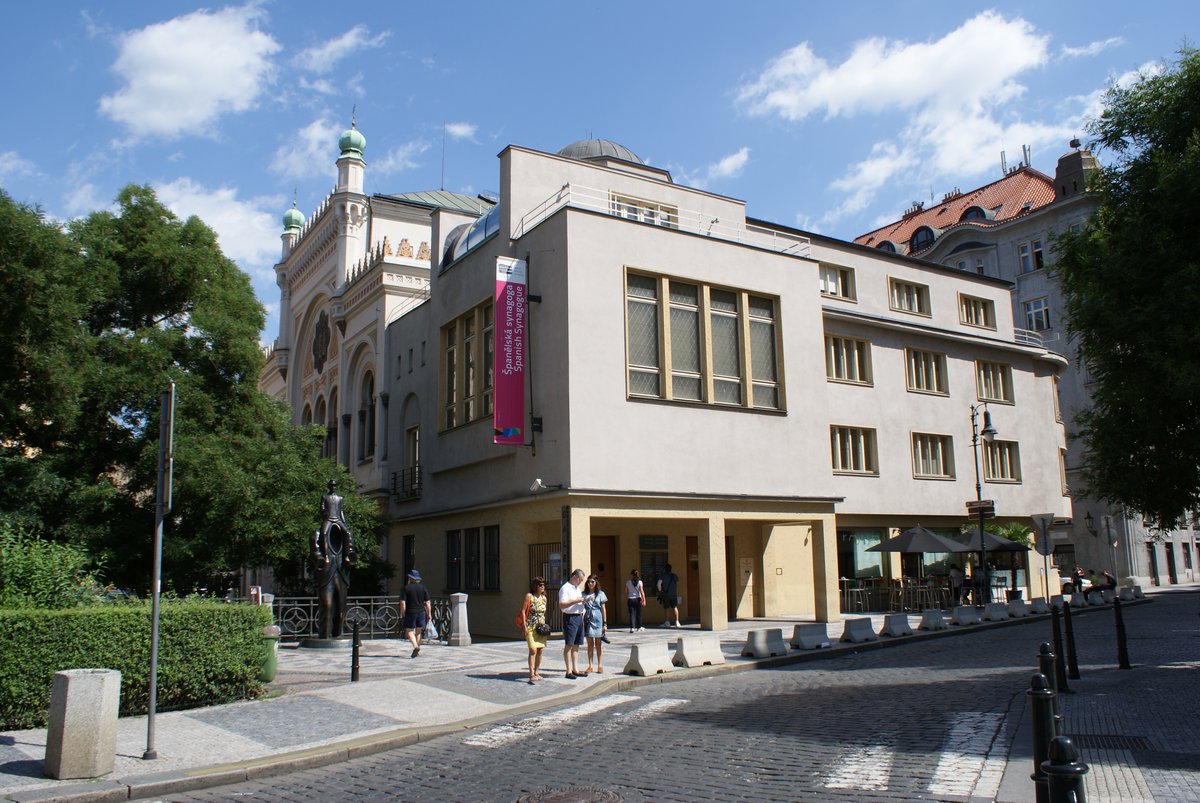 Jewish Museum and Spanish Synagogue in Prague, Czech Republic